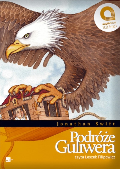 Podróże Guliwera – okładka audiobooka, autor Jonathan Swift