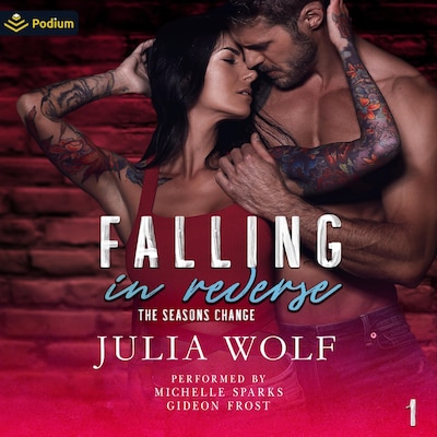 Falling in Reverse – omslag til lydbogen af Julia Wolf
