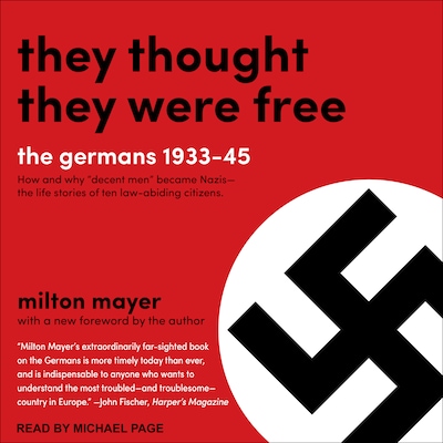 They Thought They Were Free – omslag til lydbogen af Milton Mayer