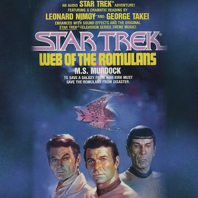Web of the Romulans – omslag til lydbogen af M.S. Murdock