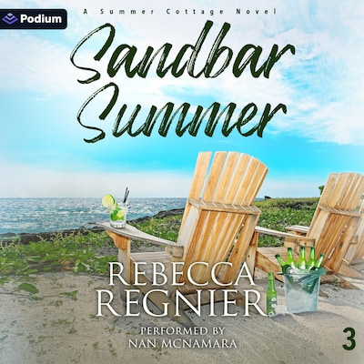 Sandbar Summer – omslag til lydbogen af Rebecca Regnier