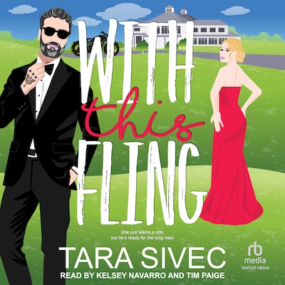 With This Fling – omslag til lydbogen af Tara Sivec