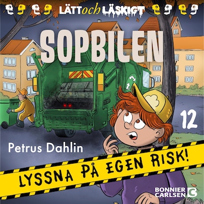 Sopbilen – omslag till ljudboken av Petrus Dahlin