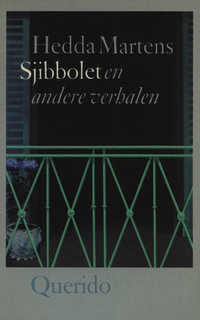 Sjibbolet en andere verhalen – omslag van het luisterboek van Hedda Martens
