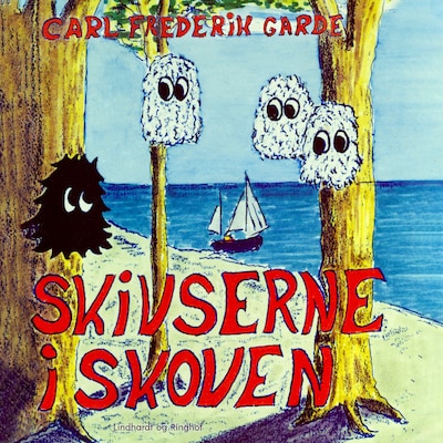 Skivserne i skoven – omslag til lydbogen af Carl Frederik Garde
