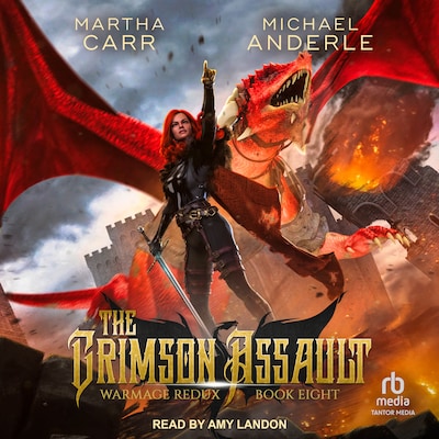 The Crimson Assault – omslag til lydbogen af Martha Carr, Michael Anderle