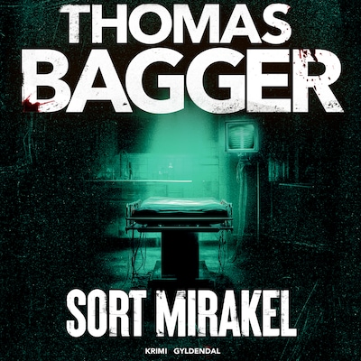 Sort mirakel – omslag til lydbogen af Thomas Bagger