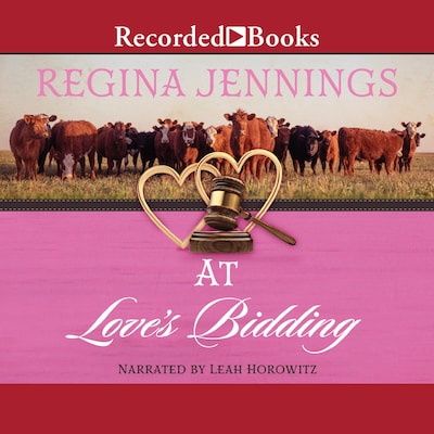 At Love's Bidding – omslag til lydbogen af Regina Jennings