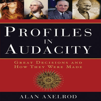 Profiles in Audacity – omslag til lydbogen af Alan Axelrod