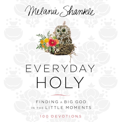 Everyday Holy – omslag til lydbogen af Melanie Shankle