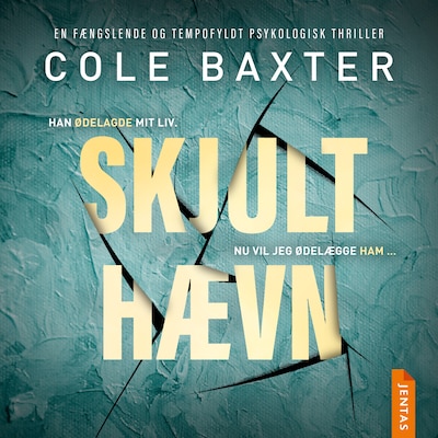 Skjult hævn – omslag til lydbogen af Cole Baxter