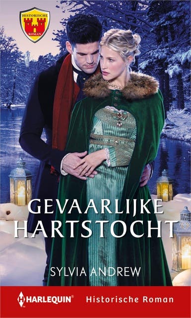 Gevaarlijke hartstocht – omslag van het luisterboek van Sylvia Andrew