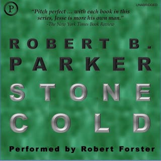 Stone Cold – omslag till ljudboken av Robert B. Parker