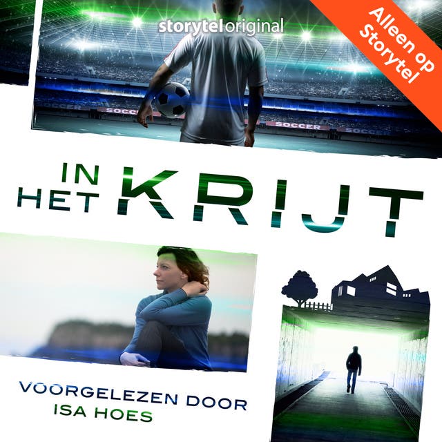 In het krijt - S01E01 – omslag van het luisterboek van David Mulder
