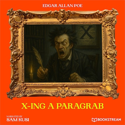 X-Ing a Paragrab – omslag til lydbogen af Edgar Allan Poe