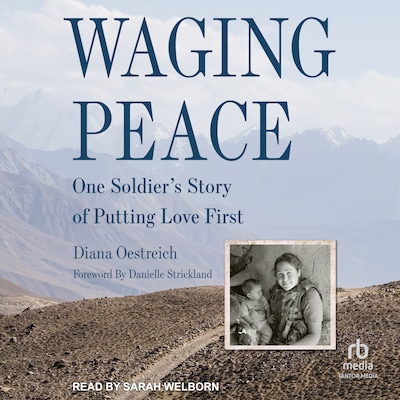 Waging Peace – omslag til lydbogen af Diana Oestreich