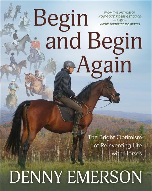 Begin and Begin Again – omslag til lydbogen af Denny Emerson