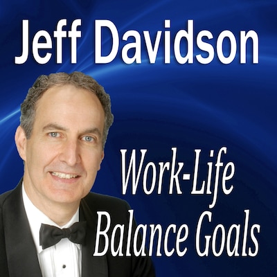 Work-Life Balance Goals – omslag til lydbogen af Jeff Davidson