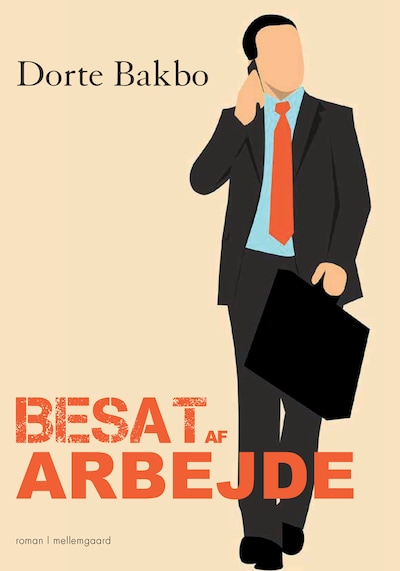 Besat af arbejde – omslag til lydbogen af Dorte Bakbo