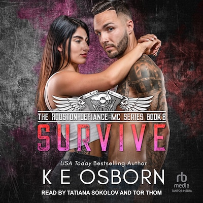 Survive – omslag til lydbogen af K E Osborn