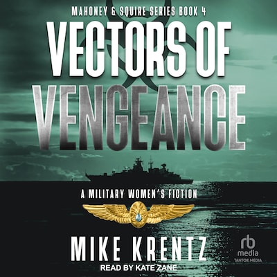 Vectors of Vengeance – omslag til lydbogen af Mike Krentz