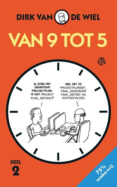 Van 9 tot 5 2 – omslag van het luisterboek van Dirk van de Wiel