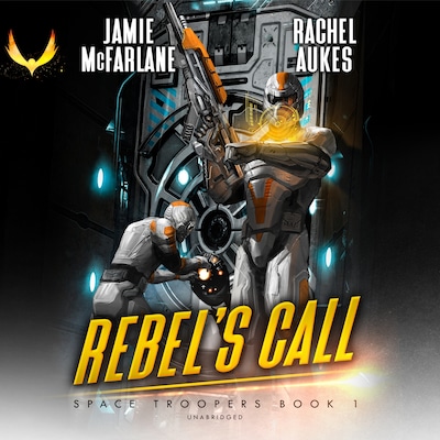 Rebel’s Call – omslag til lydbogen af Rachel Aukes, Jamie McFarlane