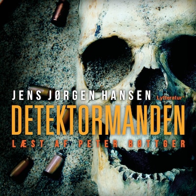 Detektormanden – omslag til lydbogen af Jens Jørgen Hansen