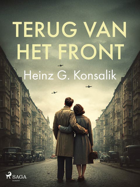 Terug van het front – omslag van het luisterboek van Heinz G. Konsalik