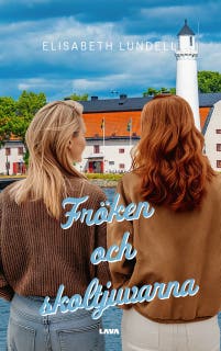 Fröken och skoltjuvarna – omslag till ljudboken av Elisabeth Lundell