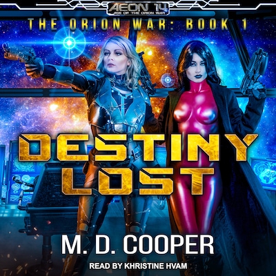 Destiny Lost – omslag til lydbogen af M. D. Cooper