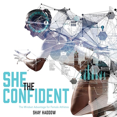 She the Confident – omslag til lydbogen af Shay Haddow