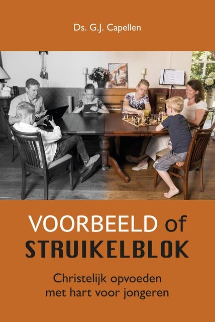 Voorbeeld of struikelblok: christelijk opvoeden met hart voor jongeren – omslag van het luisterboek van G.J. Capellen
