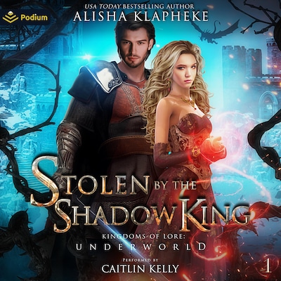 Stolen by the Shadow King – omslag til lydbogen af Alisha Klapheke