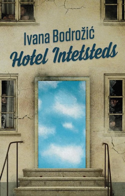 Hotel Intetsteds – omslag til lydbogen af Ivana Bodrožic