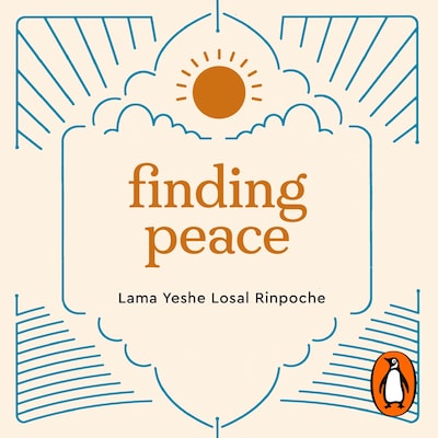 Finding Peace – omslag til lydbogen af Yeshe Losal Rinpoche