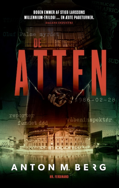 De atten – omslag til lydbogen af Anton M. Berg
