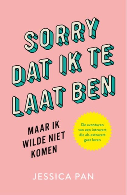 Sorry dat ik te laat ben, maar ik wilde niet komen – omslag van het luisterboek van Jessica Pan