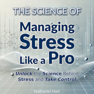 The Science of Managing Stress Like a Pro – omslag til lydbogen af Nathaniel Hart