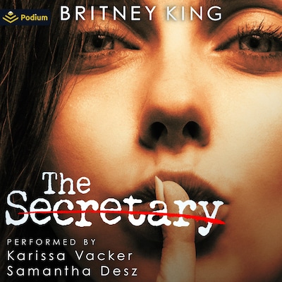 The Secretary – omslag til lydbogen af Britney King