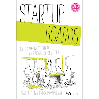 Startup Boards – omslag til lydbogen af Brad Feld, Mahendra Ramsinghani