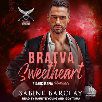 Bratva Sweetheart – omslag til lydbogen af Sabine Barclay