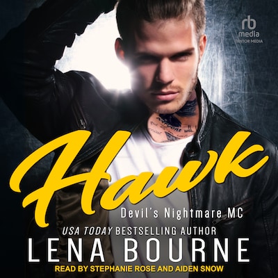 Hawk – omslag til lydbogen af Lena Bourne