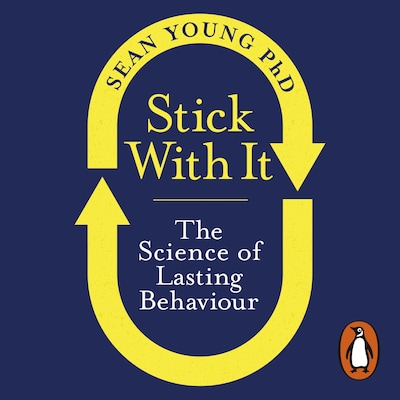 Stick with It – omslag til lydbogen af Sean Young