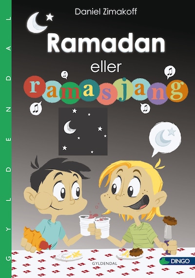 Ramadan eller ramasjang – omslag til lydbogen af Daniel Zimakoff