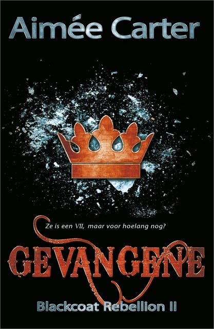 Gevangene: ze is een VII, maar voor hoelang nog? – omslag van het luisterboek van Aimee Carter