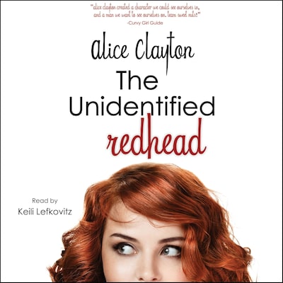 The Unidentified Redhead – omslag til lydbogen af Alice Clayton