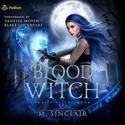 Blood Witch – omslag til lydbogen af M. Sinclair