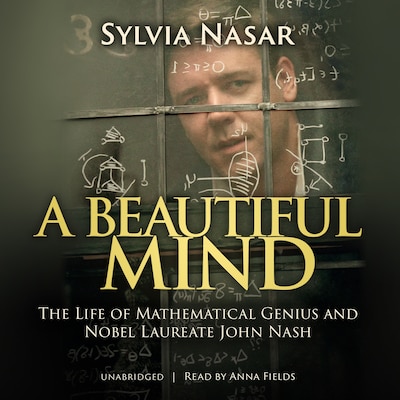 A Beautiful Mind – omslag til lydbogen af Sylvia Nasar
