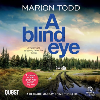A Blind Eye – omslag til lydbogen af Marion Todd